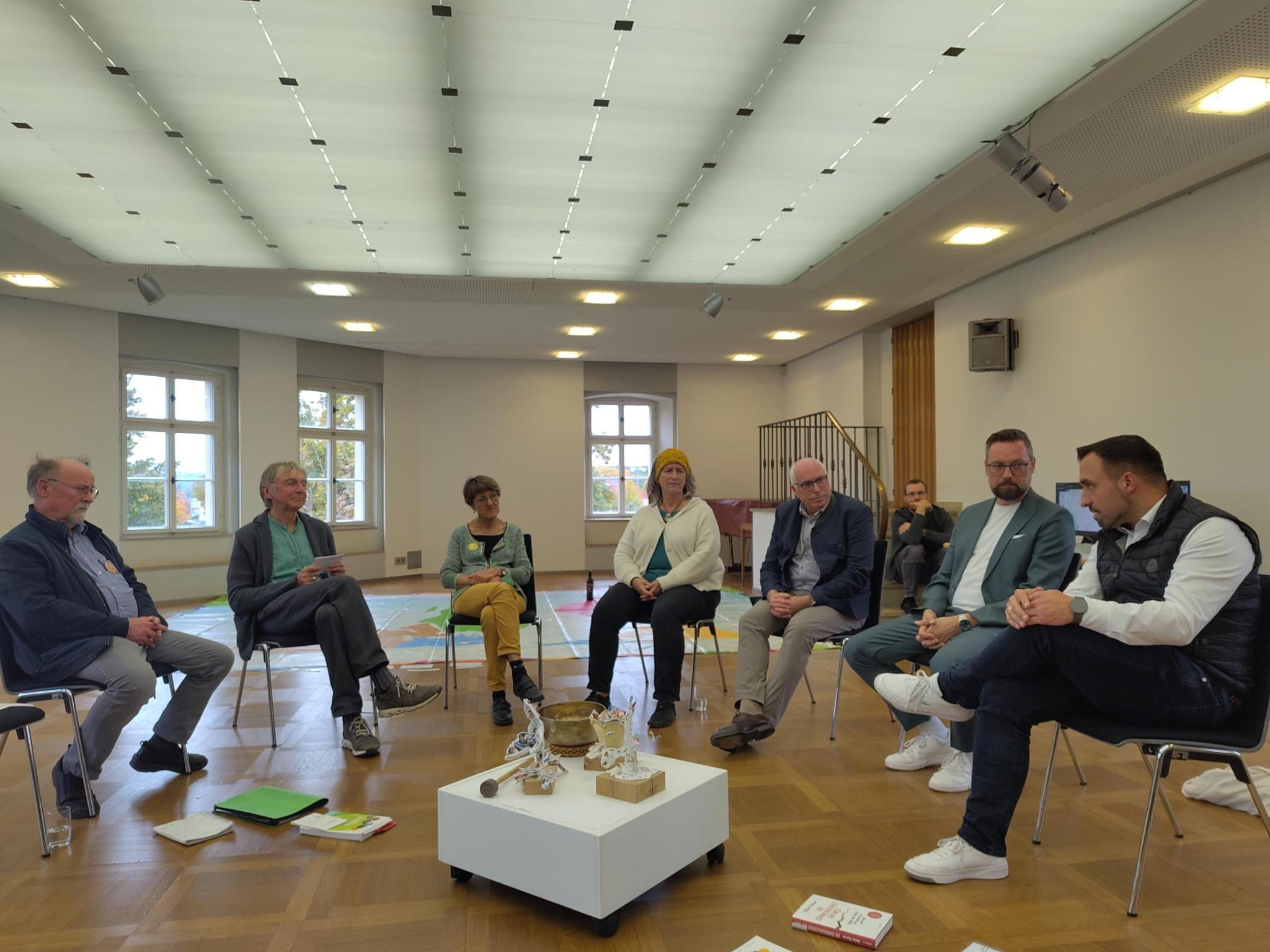 Gesprächsrunde 'Gutes Wirtschaften'