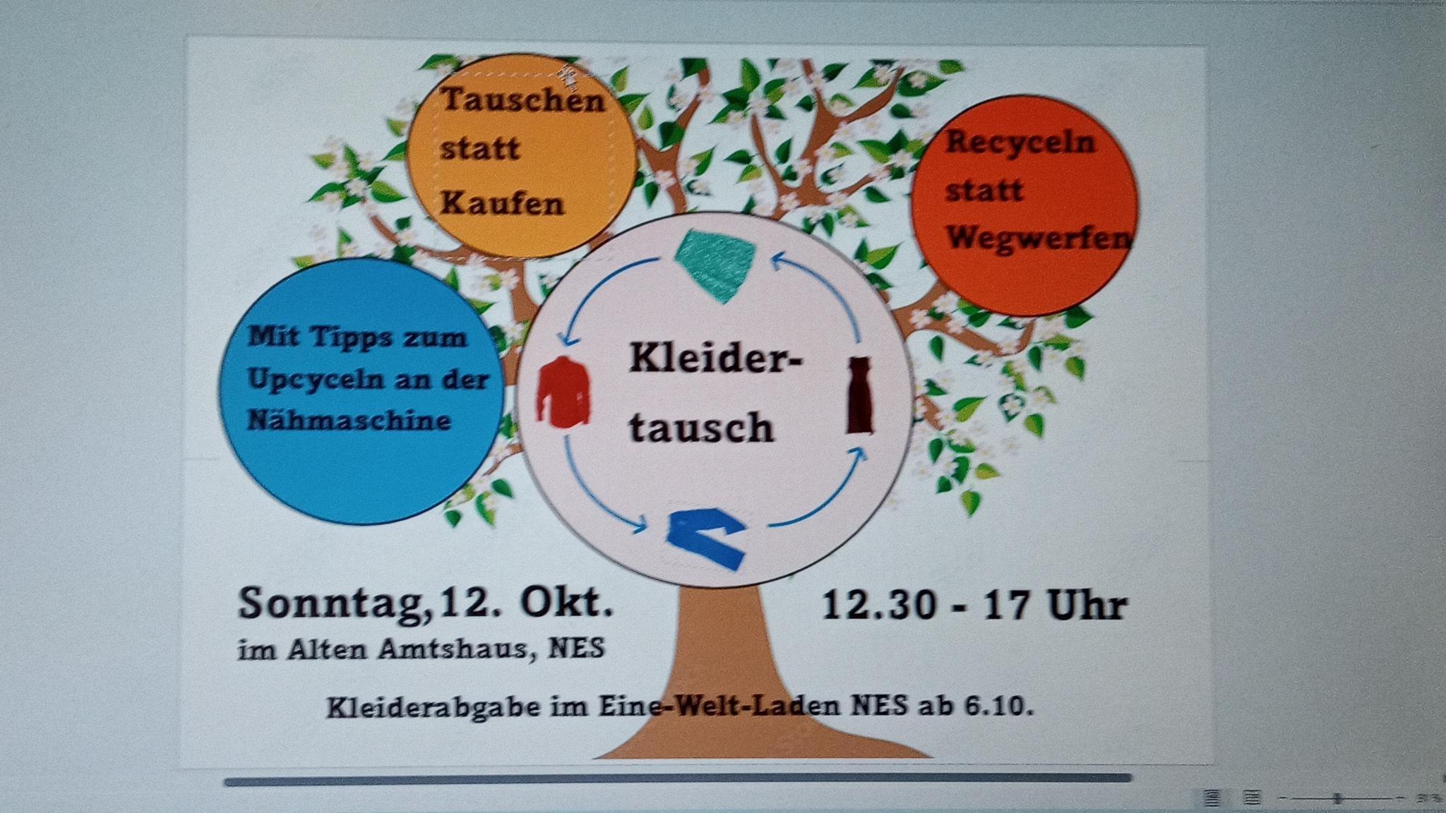 Kleidertausch - 12:30 - 17:00 Uhr